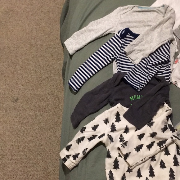 All 0-3 month clothing. Partially new. - Picture 2 of 8